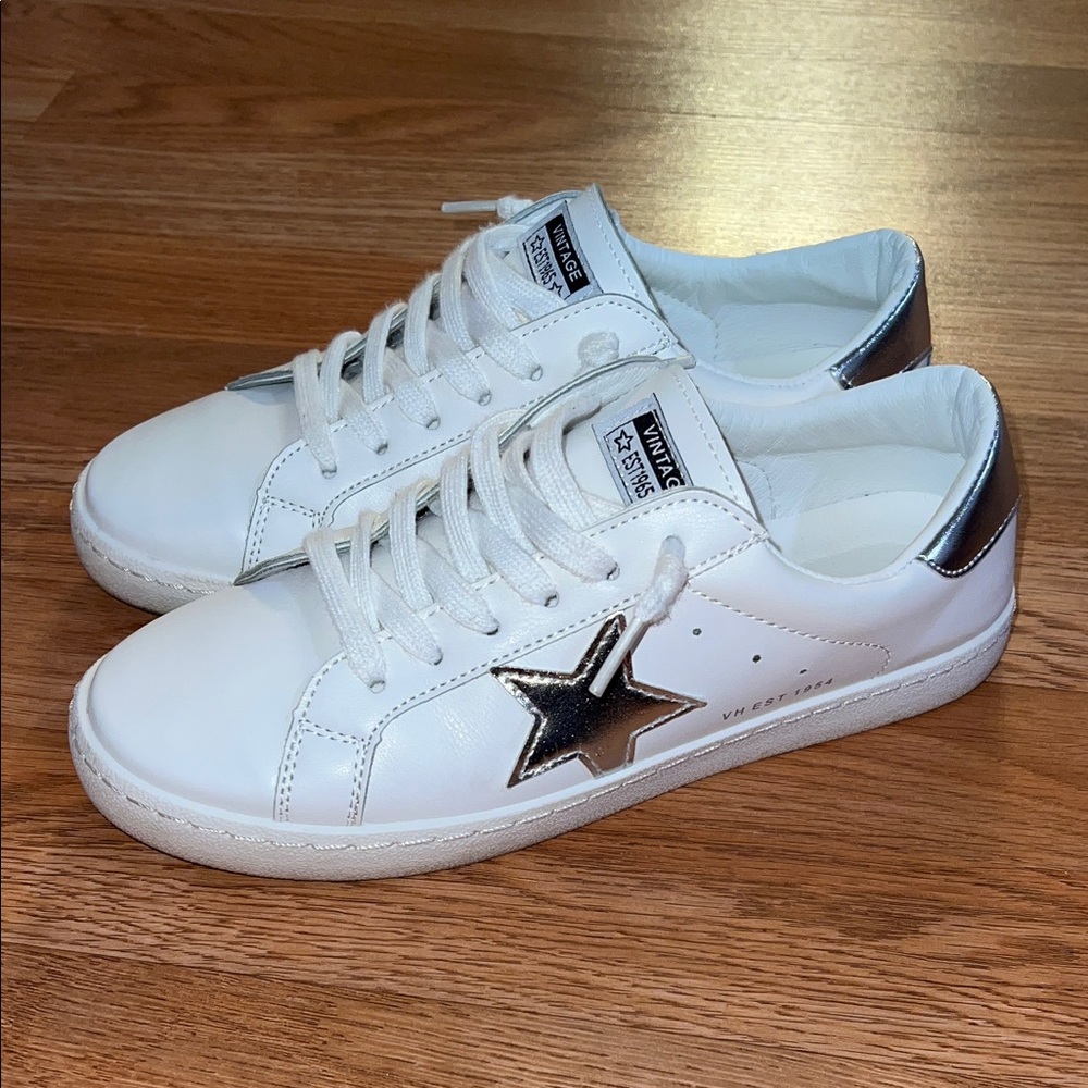 White Vintage Havana Sneakers